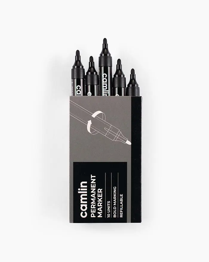 Camlin Permanent Marker 10pc