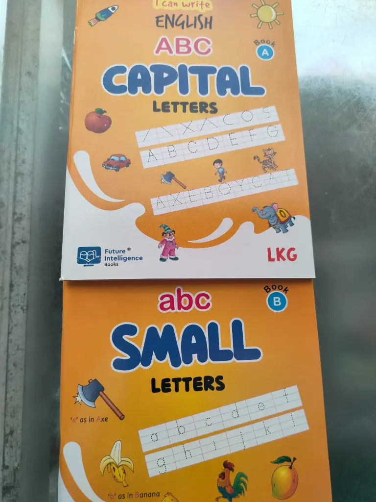 ABC Writing Books Cap.&Small