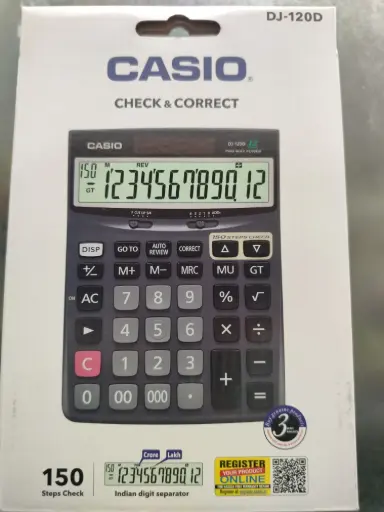 Casio DJ120D Calculator