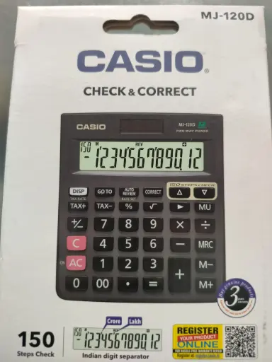Casio MJ120D Calculator