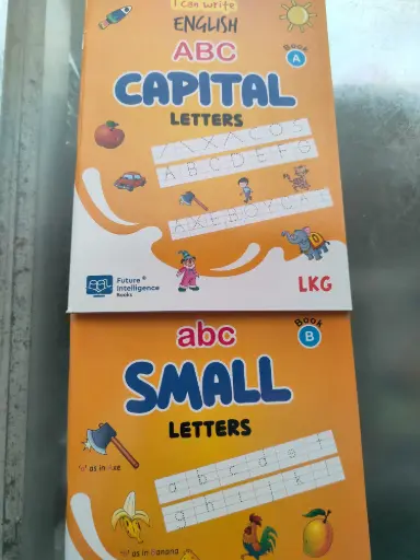 ABC Writing Books Cap.&Small